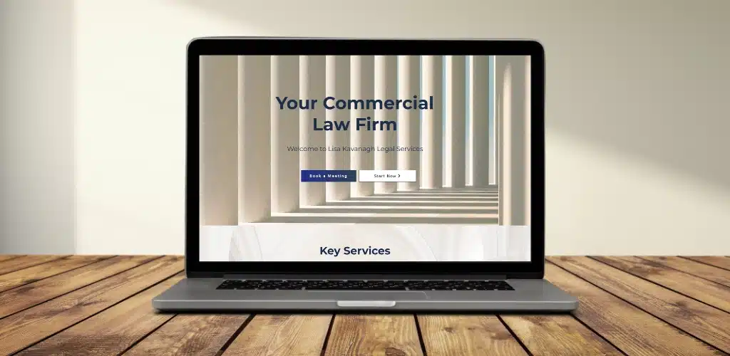 LK Legal Services website project preview